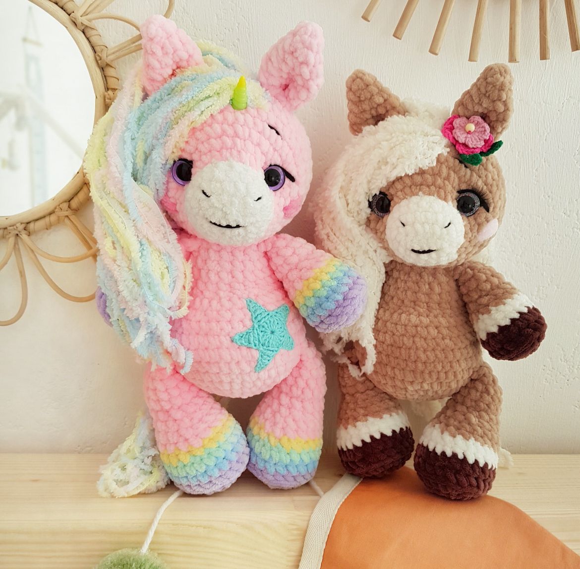4-in-1 Cute Hoofed Animals Crochet Pattern PDF 🇩🇪