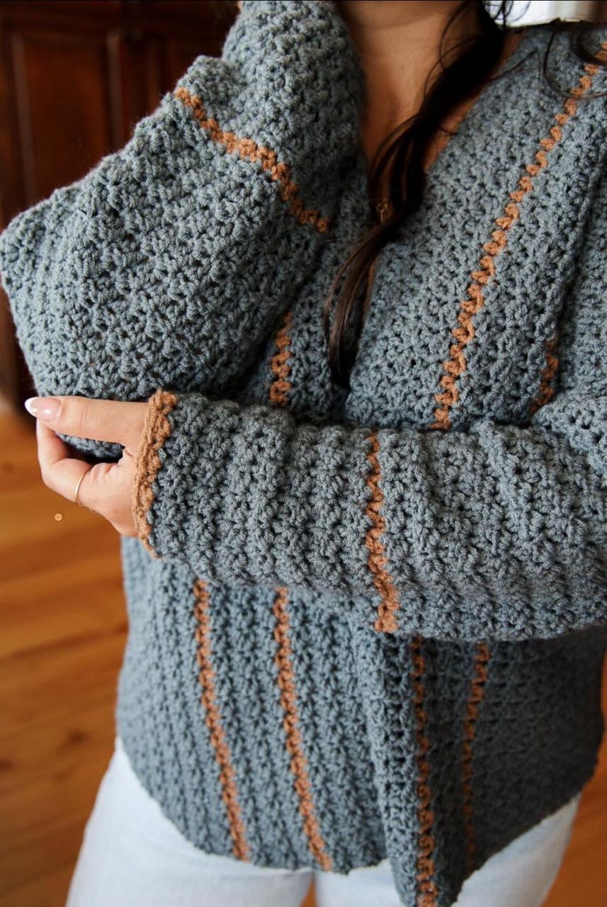 Springtide Pullover Häkelanleitung PDF