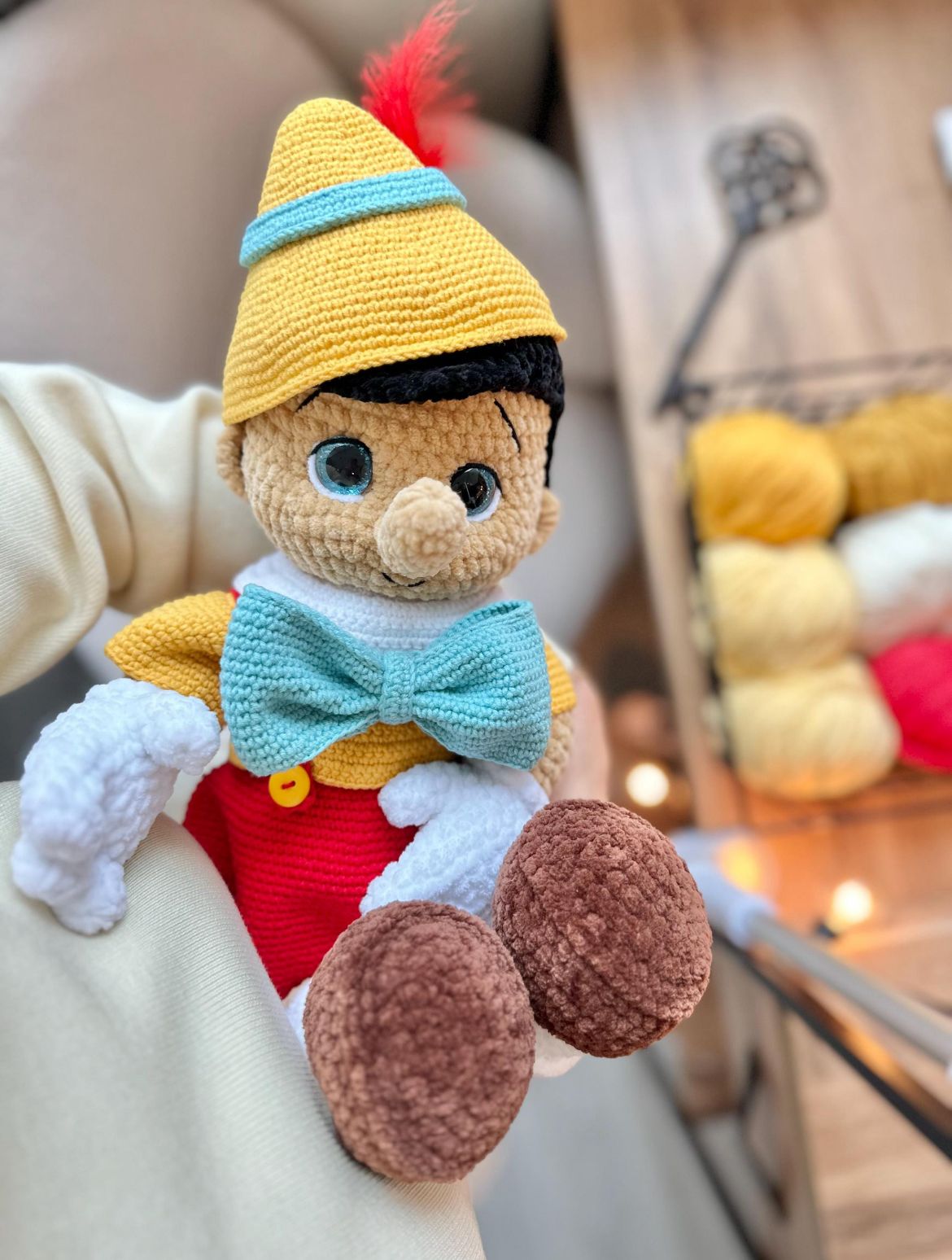 Pinocchio Häkelanleitung PDF