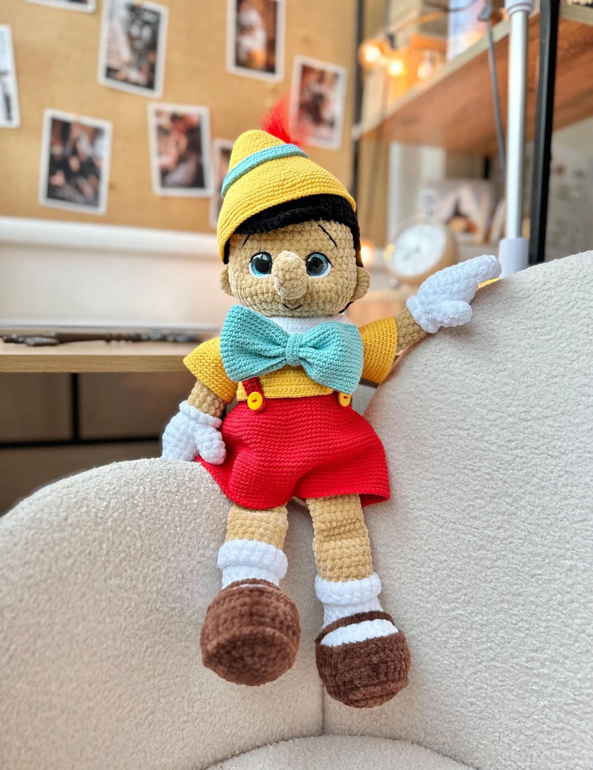 Pinocchio Häkelanleitung PDF