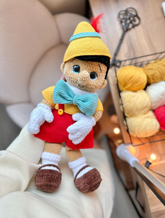 Pinocchio Häkelanleitung PDF