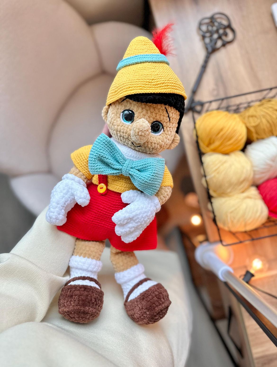 Pinocchio Häkelanleitung PDF