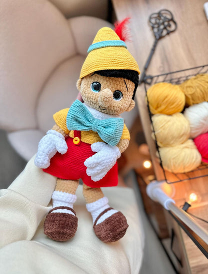 Pinocchio Häkelanleitung PDF