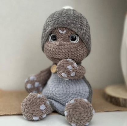 Häkelanleitung Schildkröten-Kuscheltier – PDF