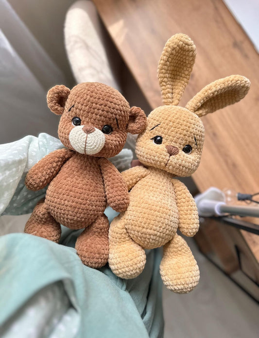 Hase & Bär Häkelanleitung PDF auf Deutsch
