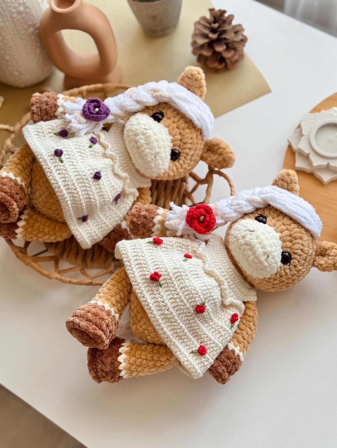 Lieveke Horse + Dress Crochet Pattern as PDF 🇩🇪
